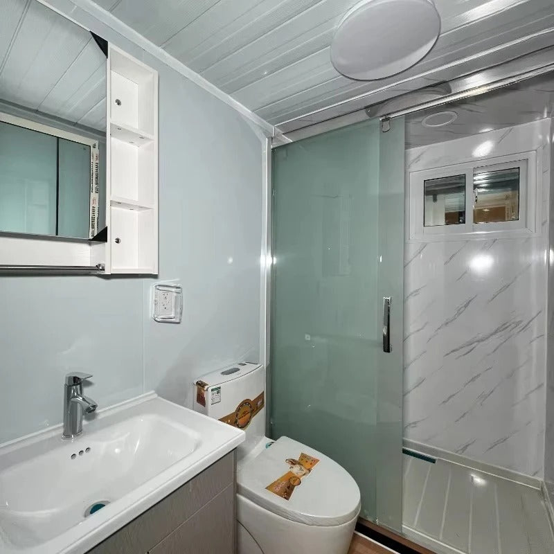 20FT 40FT Expandable Portable Steel Structure House Small Tiny Foldable Mobile Container Home Apartments Hotels