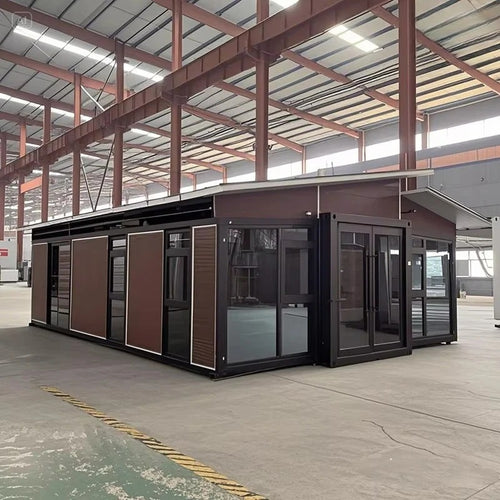 20FT 40FT Expandable Portable Steel Structure House Small Tiny Foldable Mobile Container Home Apartments Hotels