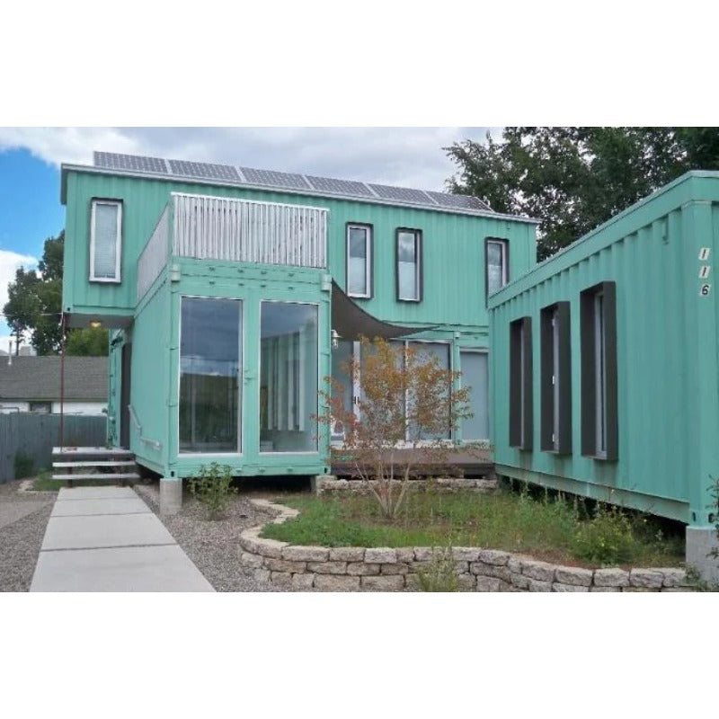 40ft Expandable Folding Container House with 2 Bedrooms Standard Size for Outdoor Warehouse & Villa Use for Toilets