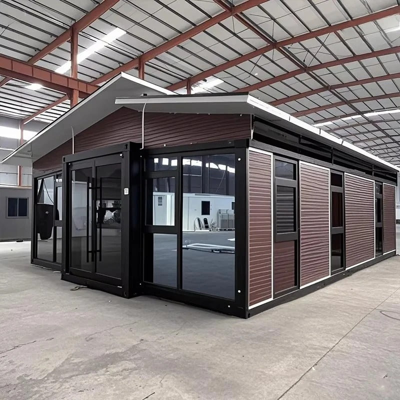 20FT 40FT Expandable Portable Steel Structure House Small Tiny Foldable Mobile Container Home Apartments Hotels