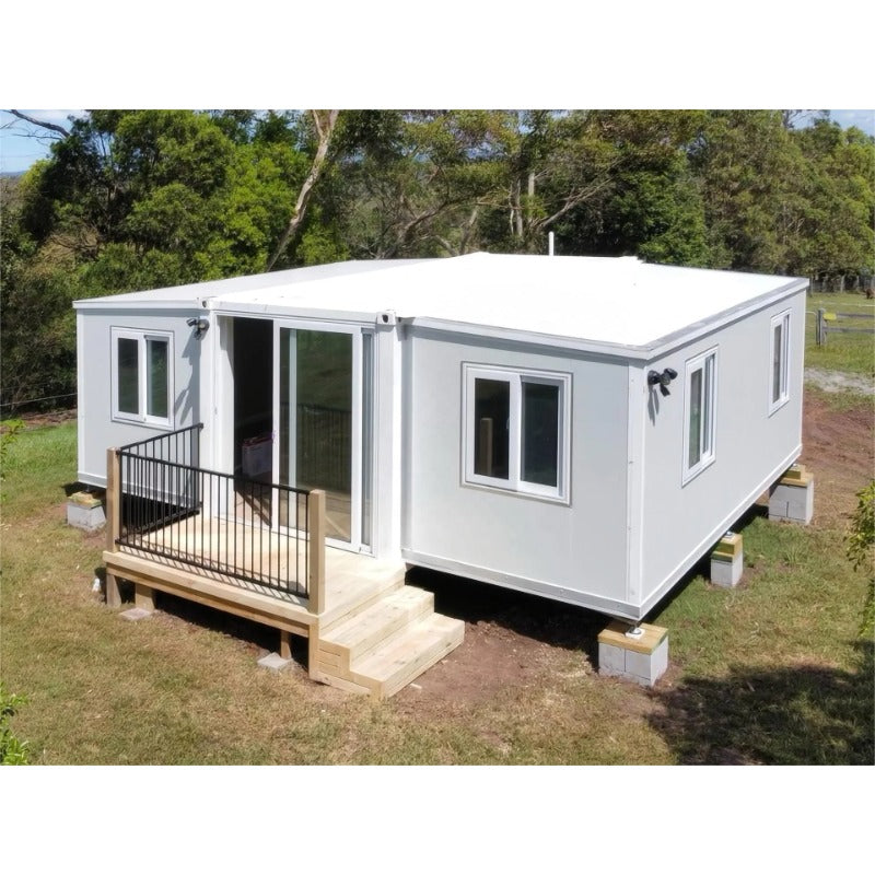 40ft Expandable Folding Container House with 2 Bedrooms Standard Size for Outdoor Warehouse & Villa Use for Toilets