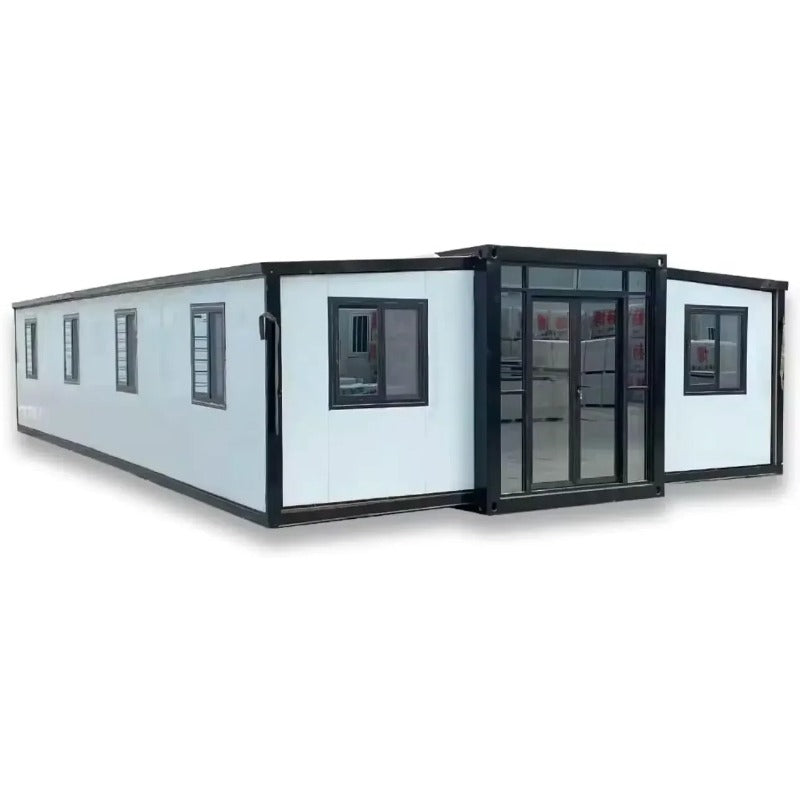 Portable Prefab Tiny Home for Sale, 40ft Modular Home - with 2 Bedrooms, 1 Kitchen & Bathroom, Expandable Container House To