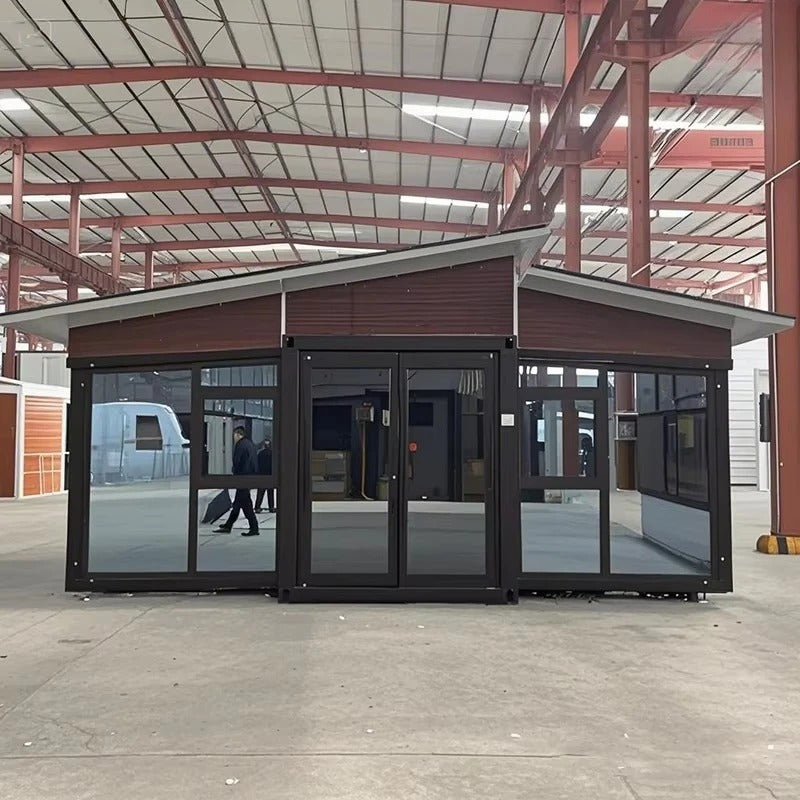20FT 40FT Expandable Portable Steel Structure House Small Tiny Foldable Mobile Container Home Apartments Hotels