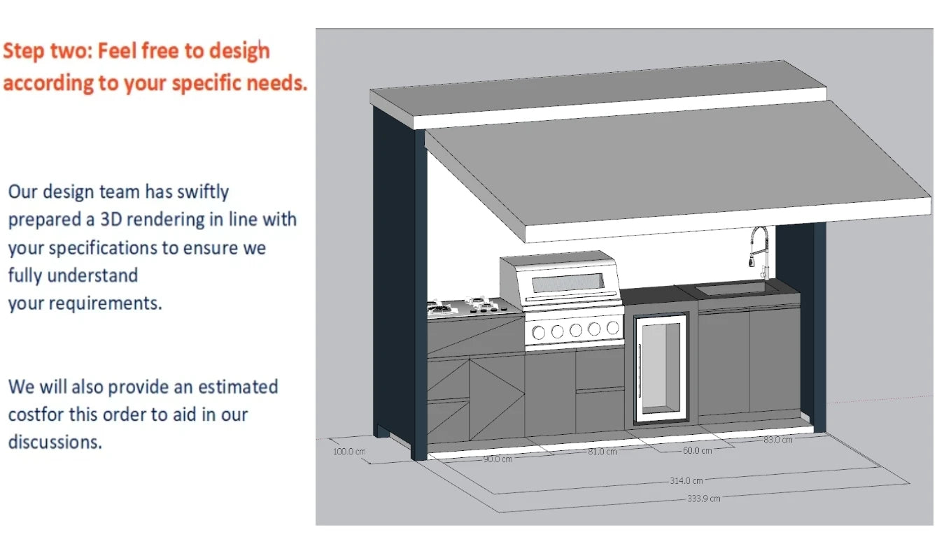 New Stainless Steel Grill BBQ Grill Camping Bbq Outdoor Kitchen Modern Black Finish Cabinets Island