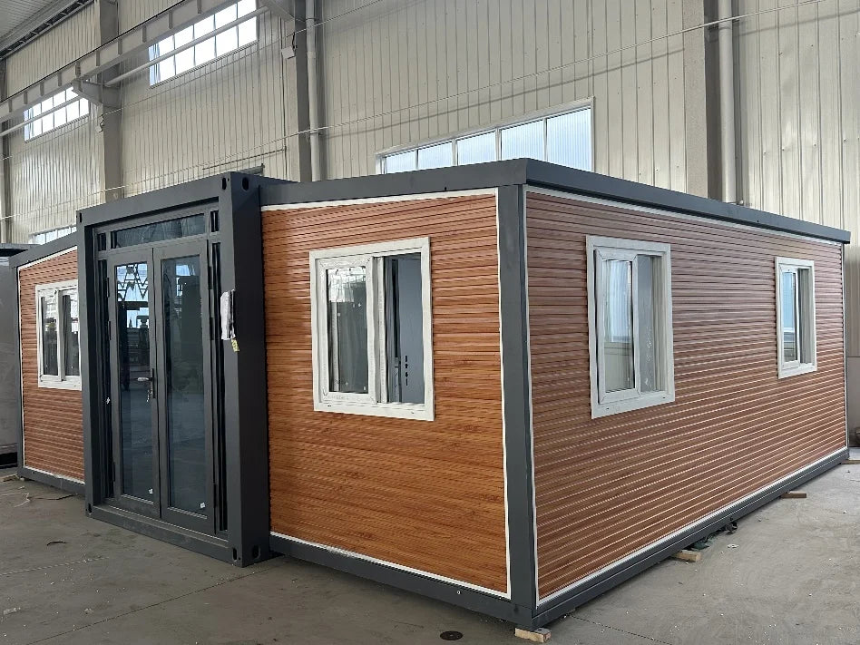 Prefab Container House 20ft 40ft 30ft Folding Expandable Container House Prefabricated Solar Power Farm House Durable
