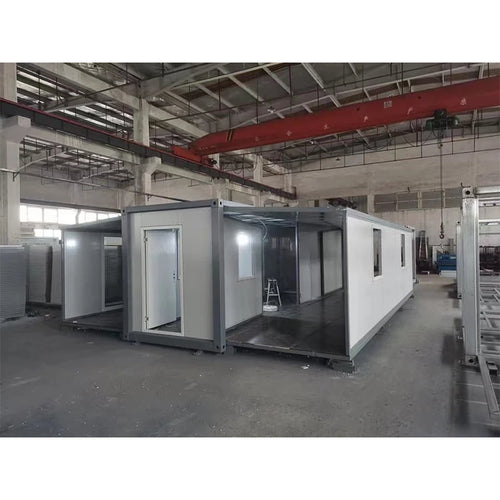 20ft / 40ft Expandable Container Show Home – Galvanized Steel, Fully Insulated