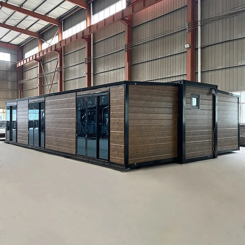 custom.Prefab Cabin 40ft Container House With 3 Bedroom Expandable Container House Home Use