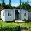 Wholesale Fast Assembly Expandable Container 2-3 Bedroom Prefab Flat Packed Steel Houses Sandwich Panel Tiny Villas Home Office
