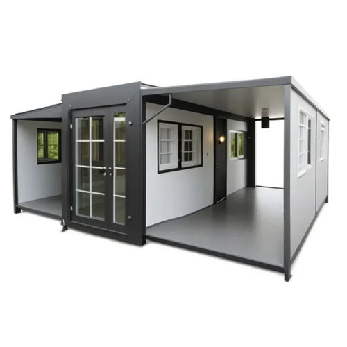 40ft Expandable Container House Portable Container Homes Mobile Prefabricated House 3 Bedroom Modular Home with Kitchen Bathroom