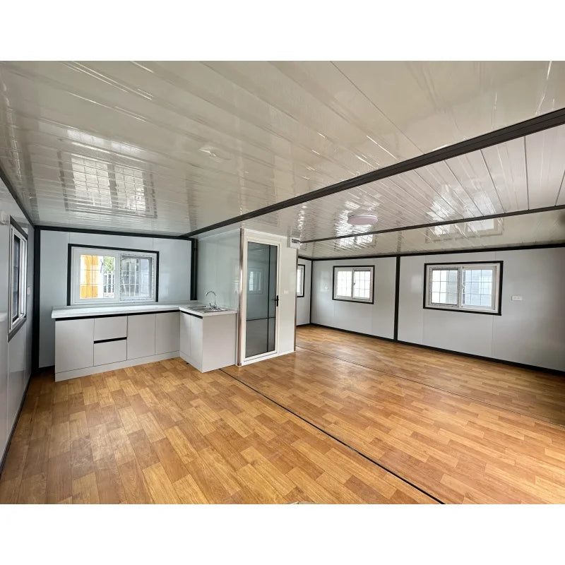 Customized 20FT 40FT 3 Bedroom Luxury Living Home Prefab House Expandable Container Homes with Bathroom