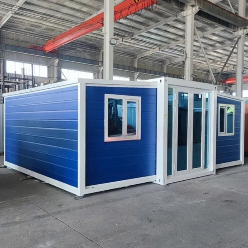 Prefab Container House 20ft 40ft 30ft Folding Expandable Container House Prefabricated Solar Power Farm House Durable