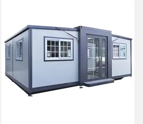 Wholesale Fast Assembly Expandable Container 2-3 Bedroom Prefab Flat Packed Steel Houses Sandwich Panel Tiny Villas Home Office