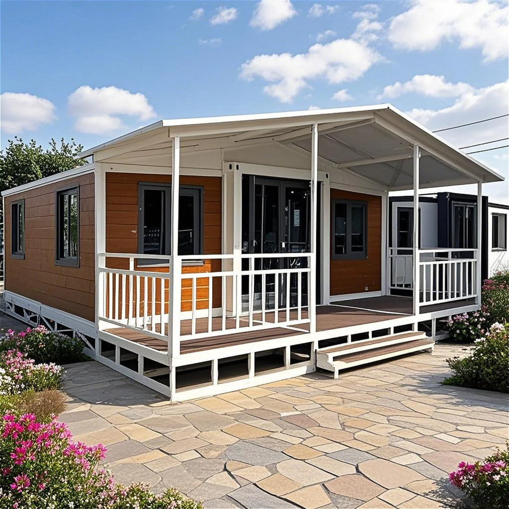 40ft Expandable Container House Portable Container Homes Mobile Prefabricated House 3 Bedroom Modular Home with Kitchen Bathroom