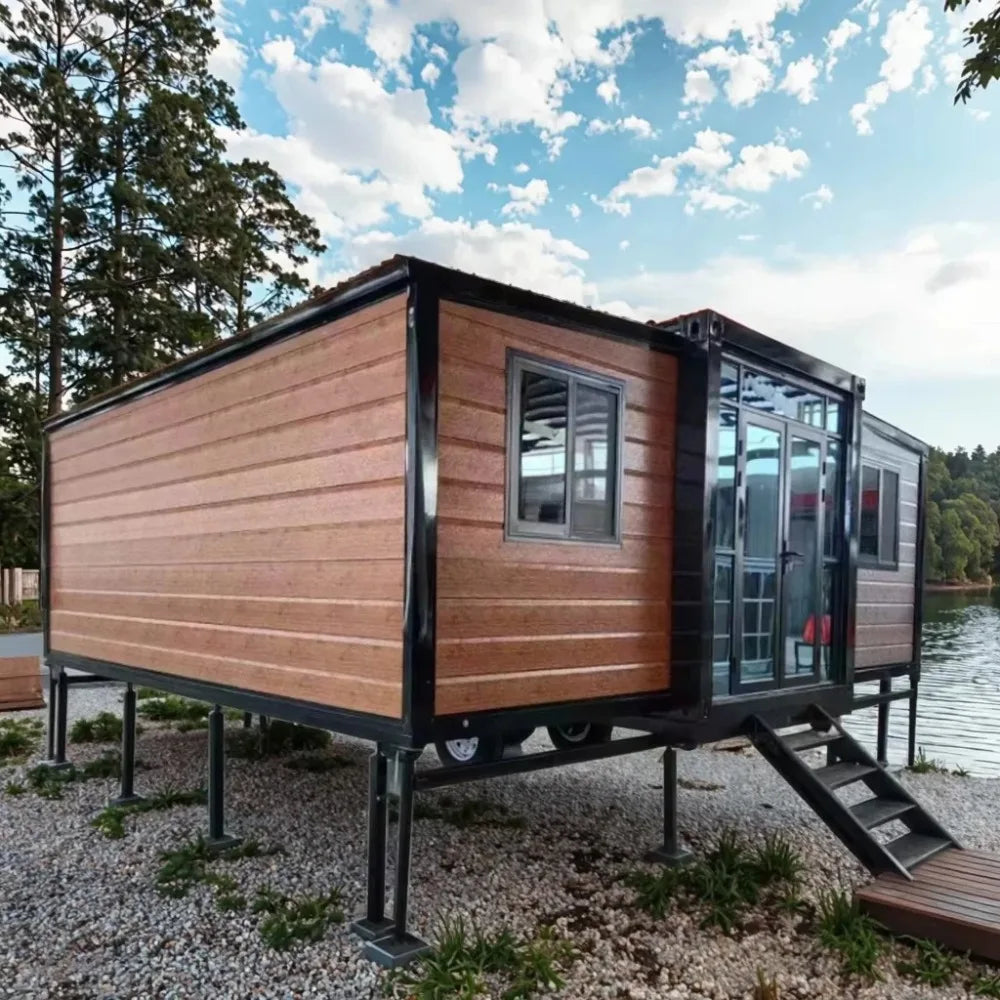 Easy Install 20ft 40ft Cabin Expandable House Container Other Prefab Houses Prefab Villa with 2 3 4 Bedroom